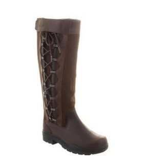 Chatham Womens brown woodstock high boots