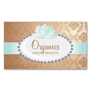 Organic Cosmetics Business Cards
