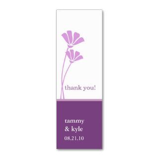 Lavender Flowers Gift Tags Business Card Templates