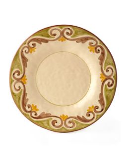 Four Baldaccio Dinner Plates   Caff Ceramiche