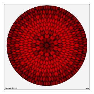 Red Dragon Scales Skin Mandala 61 Room Graphics