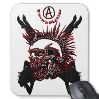EXPLOITED, skull and crossbones Mouse Pad
