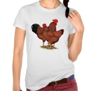 Production Red Chickens T shirt