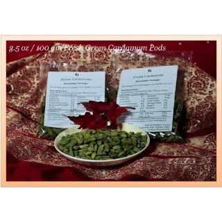 Swad Cardamom Indian Grocery Spice, Pods Green, 3.5 Ounce  Cardamom Seeds Spices And Herbs  Grocery & Gourmet Food