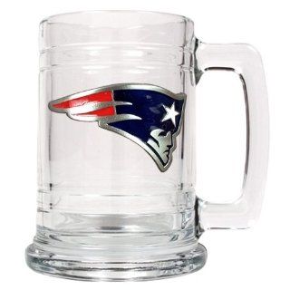 NFL New England Patriots 14oz. Glass Tankard Kitchen & Dining