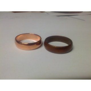 6mm Solid Smooth Copper Wedding Band Ring (Sizes 6 12) West Coast Jewelry Jewelry