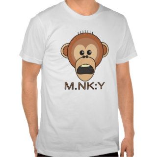 M.NKY Monkey Chimpanzee Funny T Shirt