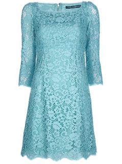 Dolce & Gabbana Floral Lace Dress
