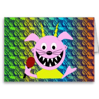 Evil Pig Blues Folk Art Design Cards