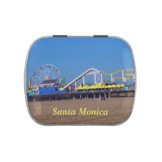 Santa Monica Beach Pier Jelly Belly Candy Tin