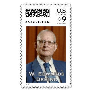 W. Edwards Deming   Large Postage