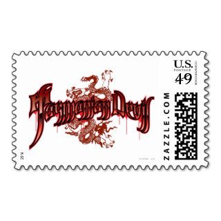 Tasmanian Devil artistic design Postage Stamp
