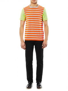 Contrast striped T shirt  Jil Sander