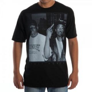 Tupac and Biggie Trust Nobody Black Mens Tee Clothing