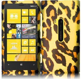 Rousing Leopard Design Hard Case Cover Premium Protector for Nokia Lumia 920 (by AT&T) with Free Gift Reliable Accessory Pen Cell Phones & Accessories