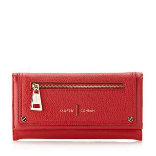 J by Jasper Conran Designer red zip front flap over purse