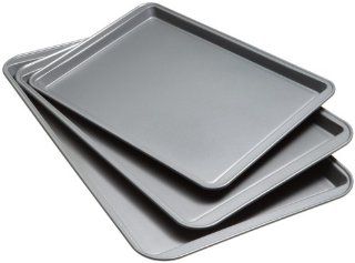 Good Cook Set Of 3 Non Stick Cookie Sheet Kitchen & Dining