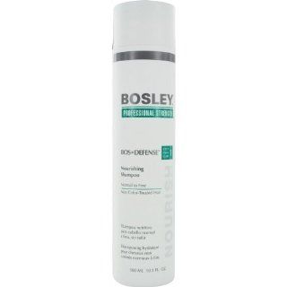 Bosley Bos Defense Nourishing Shampoo Normal To Fine Non Color Treated Hair, 10.1 Ounce  Beauty