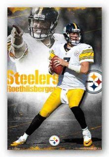 Ben Roethlisberger   Pittsburgh Steelers Football Poster   Nfl Posters