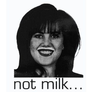 Monica Lewinsky   Not Milk Decal Automotive
