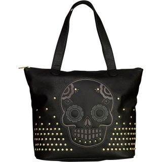 Loungefly Skull with Studs Tote