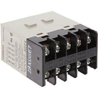 Omron G7J 3A1B BZ DC24 General Purpose Relay, Screw Terminal, W Bracket Mounting, Bifurcated Contact, Triple Pole Single Throw Normally Open and Single Pole Single Throw Normally Closed Contacts, Z 83 mA Rated Load Current, 24 VDC Rated Load Voltage Elect