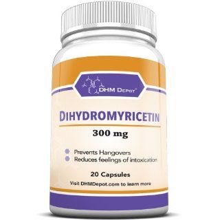 Dihydromyricetin (Hovenia Dulcis Extract) Scientifically Proven to Prevent Hangovers (Naturally Obtained from the Oriental Raisin Tree) Health & Personal Care