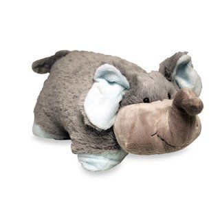 My Pillow Pets Nutty Elephant   Large (Grey with Blue) Toys & Games