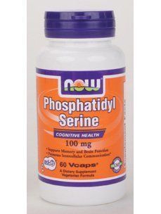 Now Foods   Phosphatidyl Serine 100 Mg 60 Vcaps Health & Personal Care