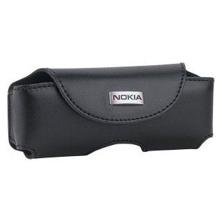 Nokia Hard Leather Horizontal Pouch with Velcro Closure Cell Phones & Accessories