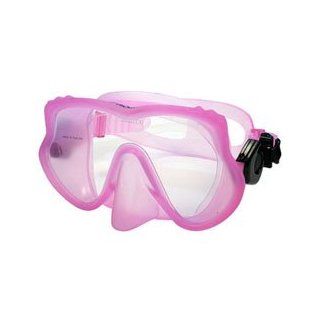 Promate Frameless Scuba Dive Snorkeling Mask, Pink  Diving Masks Without Purge Valve  Sports & Outdoors