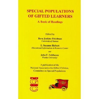 Special Populations of Gifted Learners Jenkins Friedman 9780898245288 Books