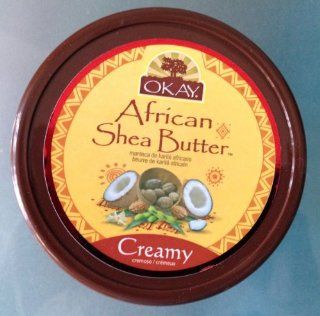 Okay Shea Butter Creamy Smooth, 8 Ounce  Body Butters  Beauty