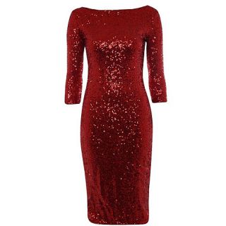 Alice & You Red sequin party dress