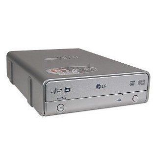 LG GSA E20N 16x DVDRW DL USB 2.0 External Drive w/Video to Disc One Touch Recording & AV Capture Inputs (Silver) Computers & Accessories