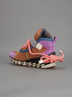 Camper Together X Bernhard Willhelm Multi Print Trainer