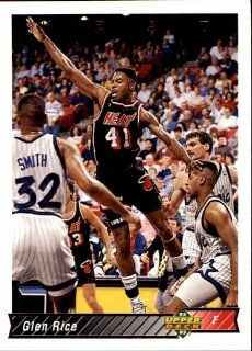 1992 Upper Deck   Glen Rice   Miami Heat   Card # 126 Sports & Outdoors