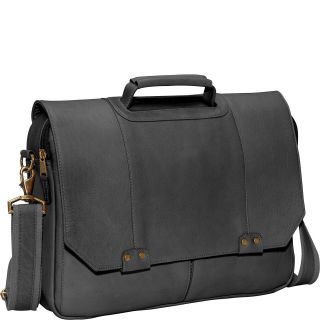 Clava Leather Rivet Messenger Bag