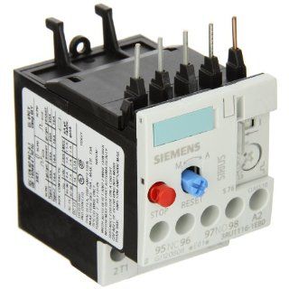Siemens 3RU11 16 1EB0 Thermal Overload Relay, For Mounting Onto Contactor, Size S00, 2.8 4A Setting Range