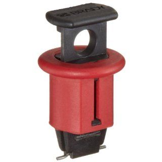 Brady Miniature Circuit Breaker Lockout, Pin Out, Standard (Pack of 1) Industrial Lockout Tagout Devices
