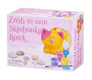 4M Paint Your Own Kitty Bank Toys & Games