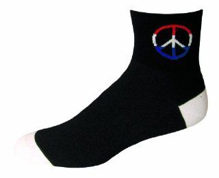 SAVE OUR SOLES   PEACE  Athletic Socks  Clothing