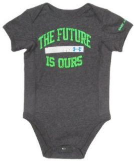 Under Armour Baby Boys The Future is Ours Bodysuit (0 9M) Carbon Heather, 6/9 Months  Athletic Apparel  Clothing