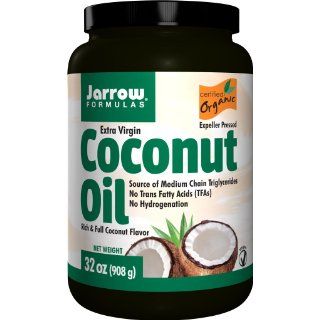 Jarrow Formulas Coconut Oil 100% Organic, Extra Virgin, 32 Ounce Health & Personal Care