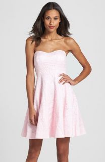 Adrianna Papell Lace Fit & Flare Dress (Regular & Petite)