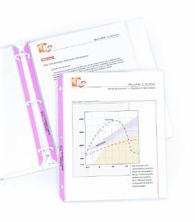 C Line Pink Ribbon Standard Weight Sheet Protectors, 8.5 x 11 Inches, Clear, 5 Boxes per Case, 80 Sheet Protectors per Box (62677) 