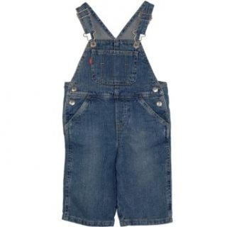 Levi's Baby Boy's Denim Overall   Light Wrecked, 3 6 Months Clothing