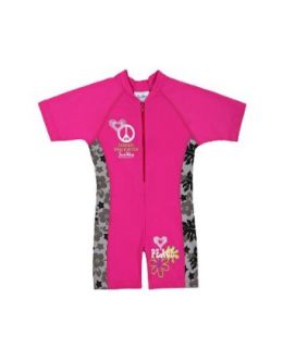 SunWay Girls Short Sleeves Overall 5 Pink Clothing