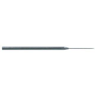 Moody Tools 55 1750 Stainless Steel Precision Probe with Straight Tip #1, 25mil, 6 1/4" Overall Length Dissecting Probe