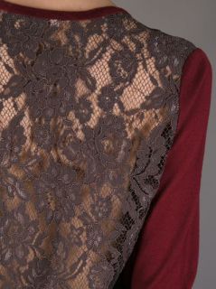 P.a.r.o.s.h. Lace Panel Cardigan